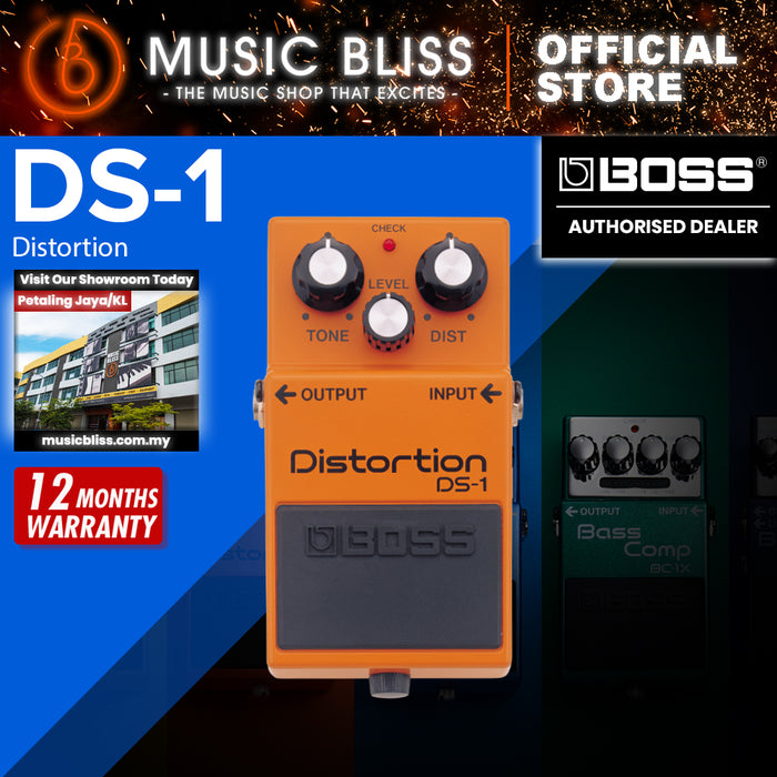 Boss DS-1 Distortion Guitar Effects Pedal