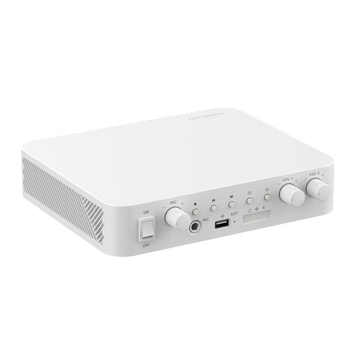 HIKvision Audio 80W 2-Zone Network Amplifier (DS-QAE1A80G1-VB(B))