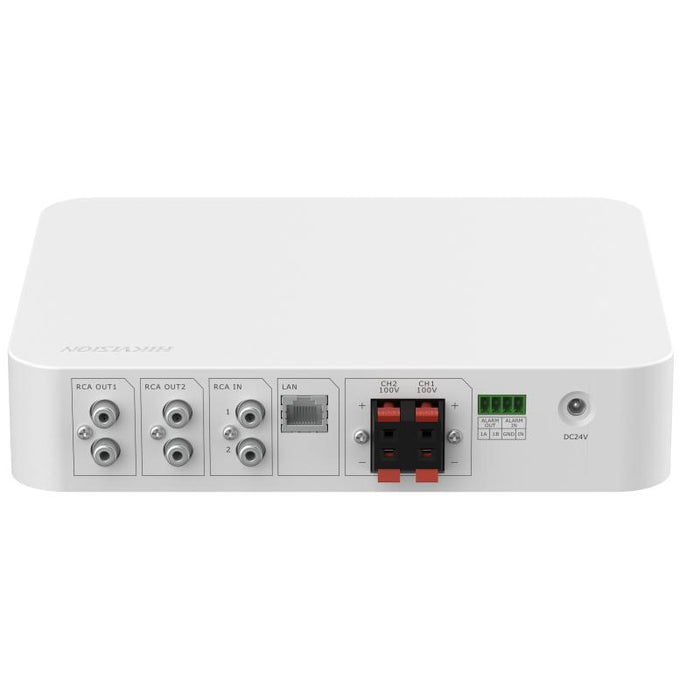HIKvision Audio 80W 2-Zone Network Amplifier (DS-QAE1A80G1-VB(B))