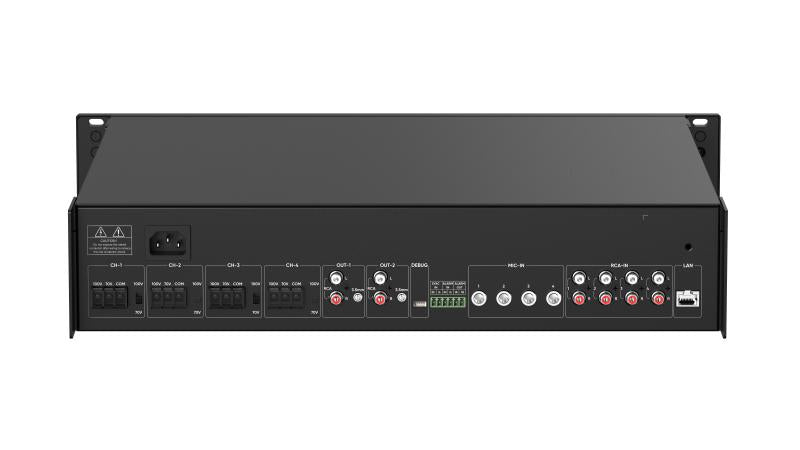 HIKvision Audio 1000W 4-Zone Network Amplifier (DS-QAZ1A1000G1-VB4/EU)