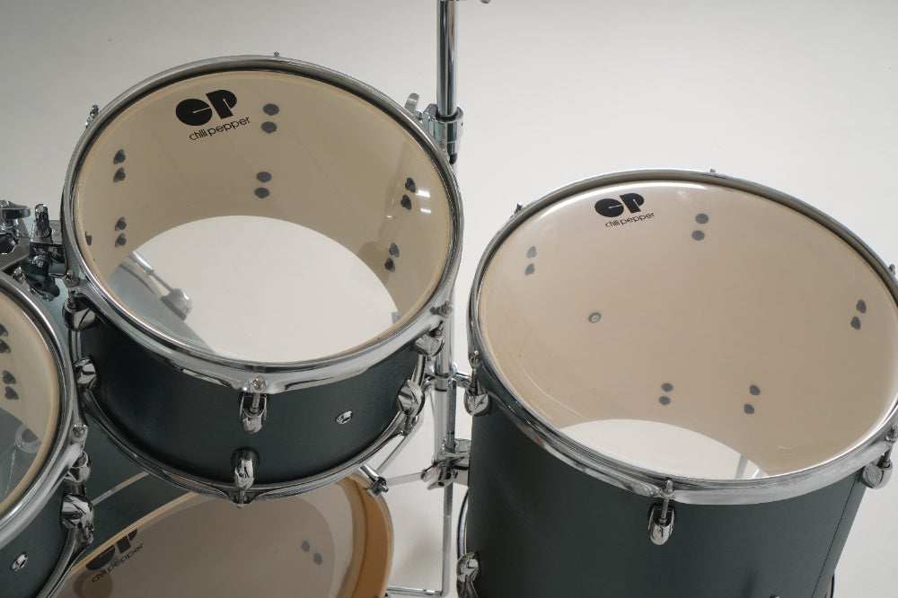 Chilli Pepper Rhythm Mate 5-Piece Drum Set  - Green Pines