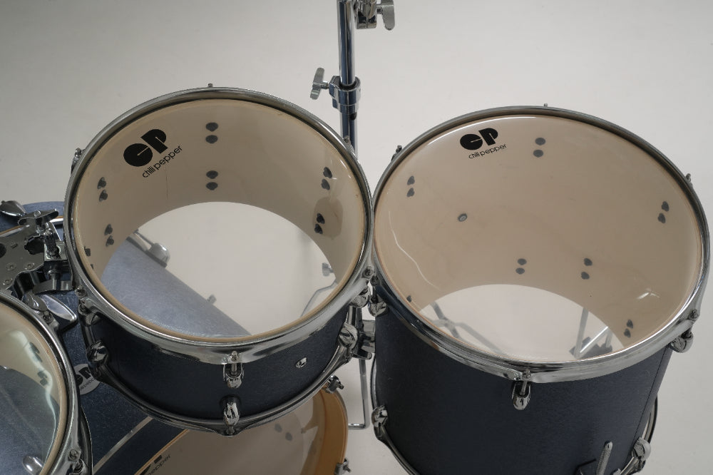 Chilli Pepper Rhythm Mate 5-Piece Drum Set  - Cyan