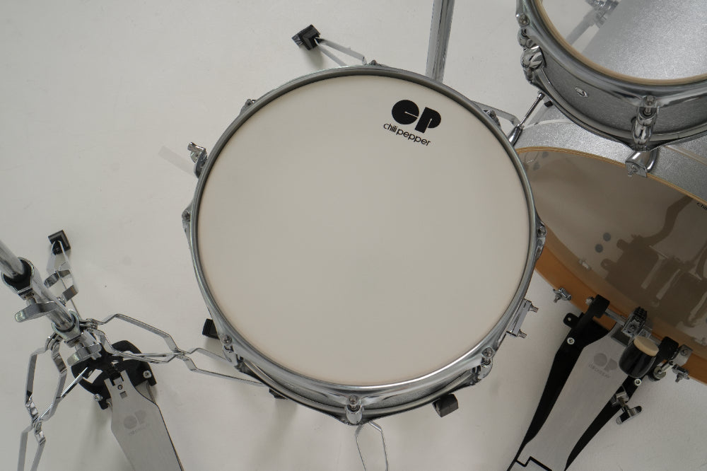 Chilli Pepper Rhythm Mate 5-Piece Drum Set  - Classic White