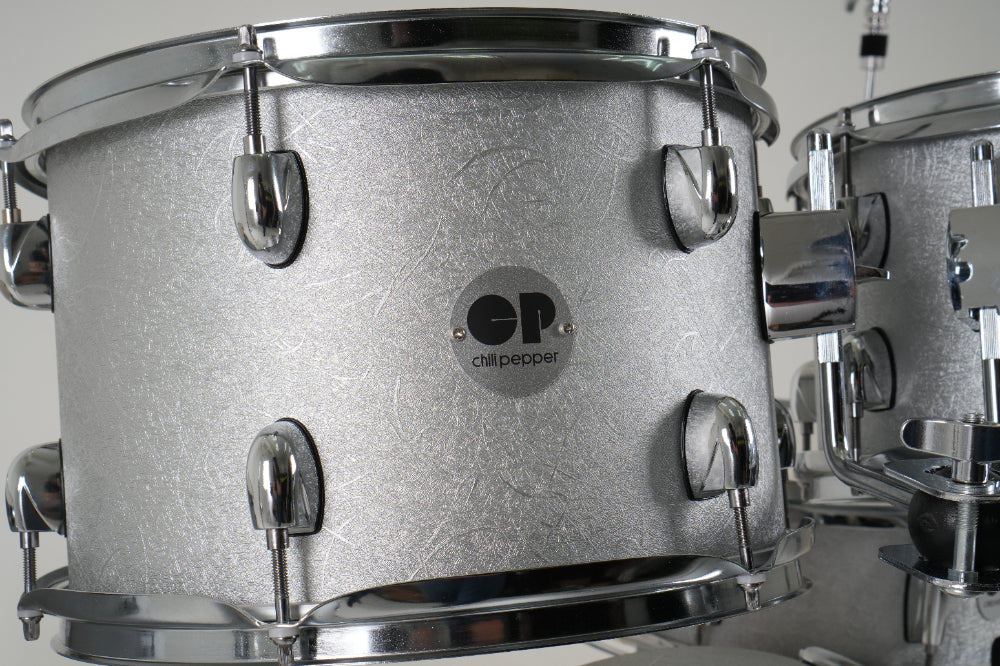 Chilli Pepper Rhythm Mate 5-Piece Drum Set  - Classic White