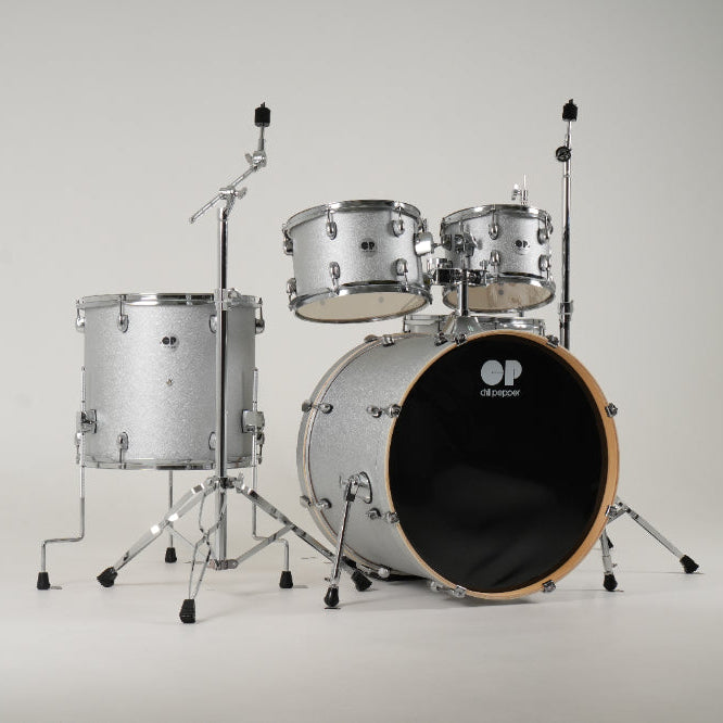 Chilli Pepper Rhythm Mate 5-Piece Drum Set  - Classic White