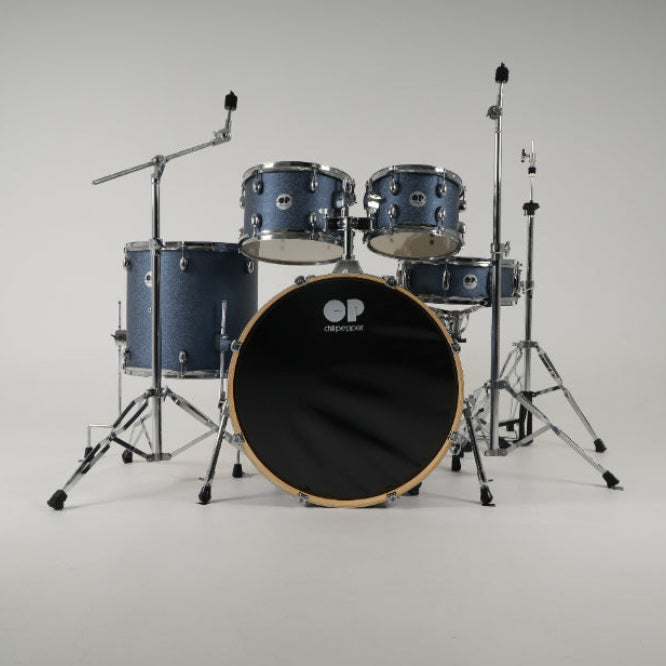 Chilli Pepper Rhythm Mate 5-Piece Drum Set  - Cyan