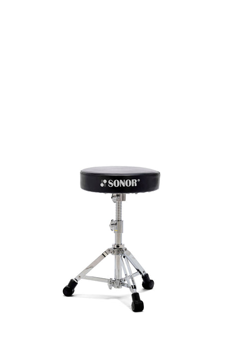 Sonor DT 2000 Drum Throne, Double Braced, Round Top, Vinyl Seat, Spindle