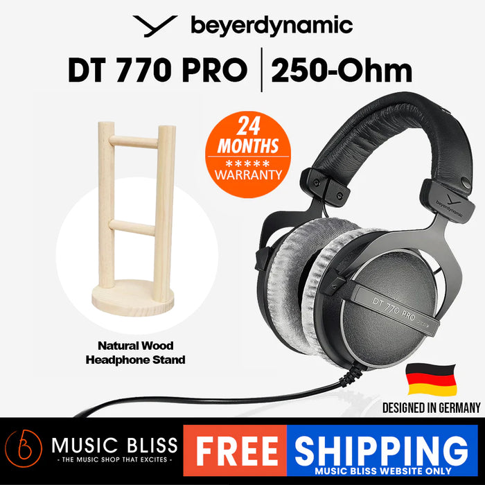 Beyerdynamic DT 770 PRO 250 Ohm Over-Ear Studio Headphones in