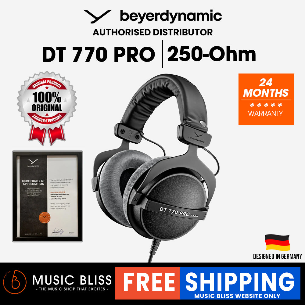 Rockville Headphone Amplifier 250 Ohm Beyerdynamic Dt 990 Pro