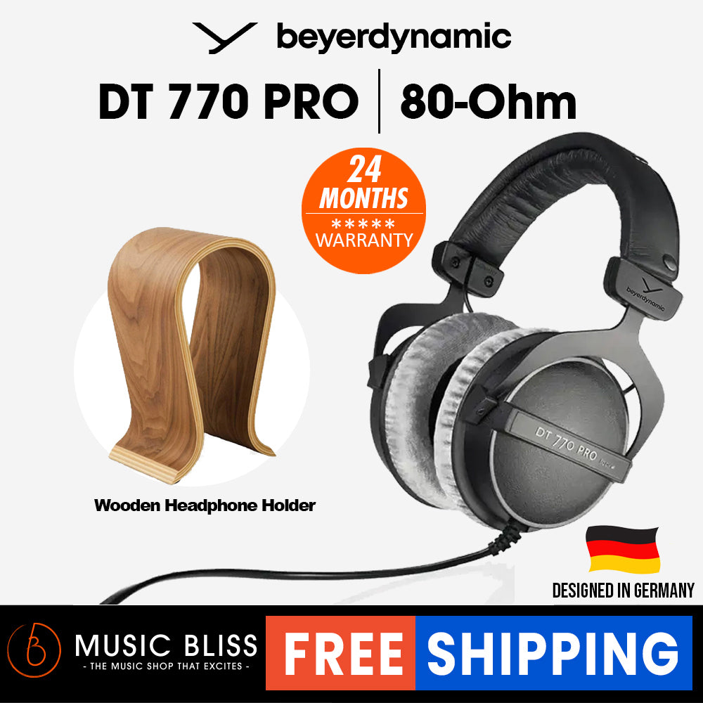 Needed some closed-backs, so I picked up the DT770 PRO 80 ohms! :  r/headphones