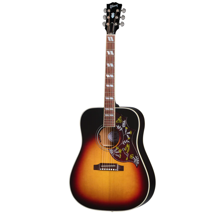 GIBSON HUMMINGBIRD STANDARD ACOUSTIC-ELECTRIC GUITAR - TRI BURST, EXCLUSIVE