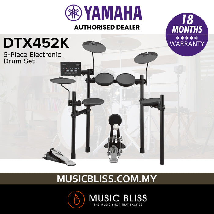 Yamaha Digital Drum DTX452K Electronic Drum Set