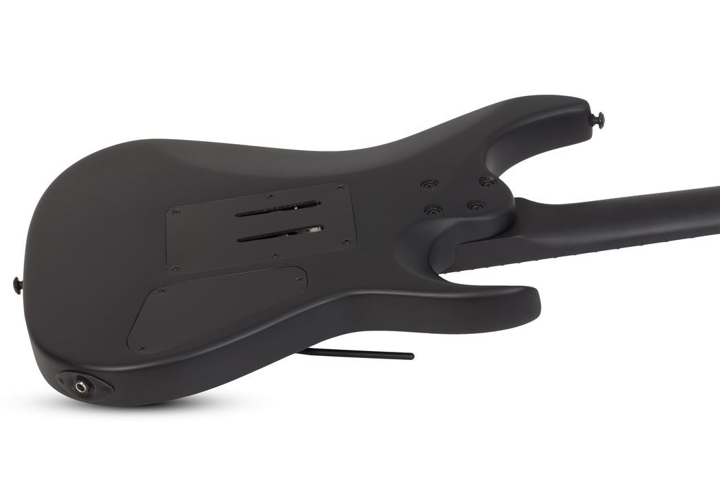 Schecter Damien-6 FR Left-Handed Electric Guitar - Satin Black