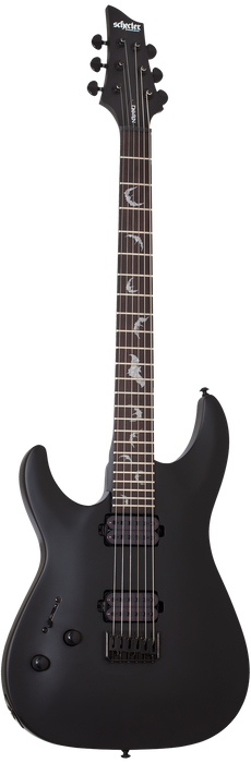 Schecter Damien-6 Left-Handed Electric Guitar - Satin Black