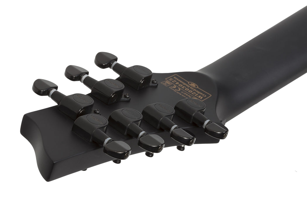 Schecter Damien-7 Electric Guitar - Satin Black