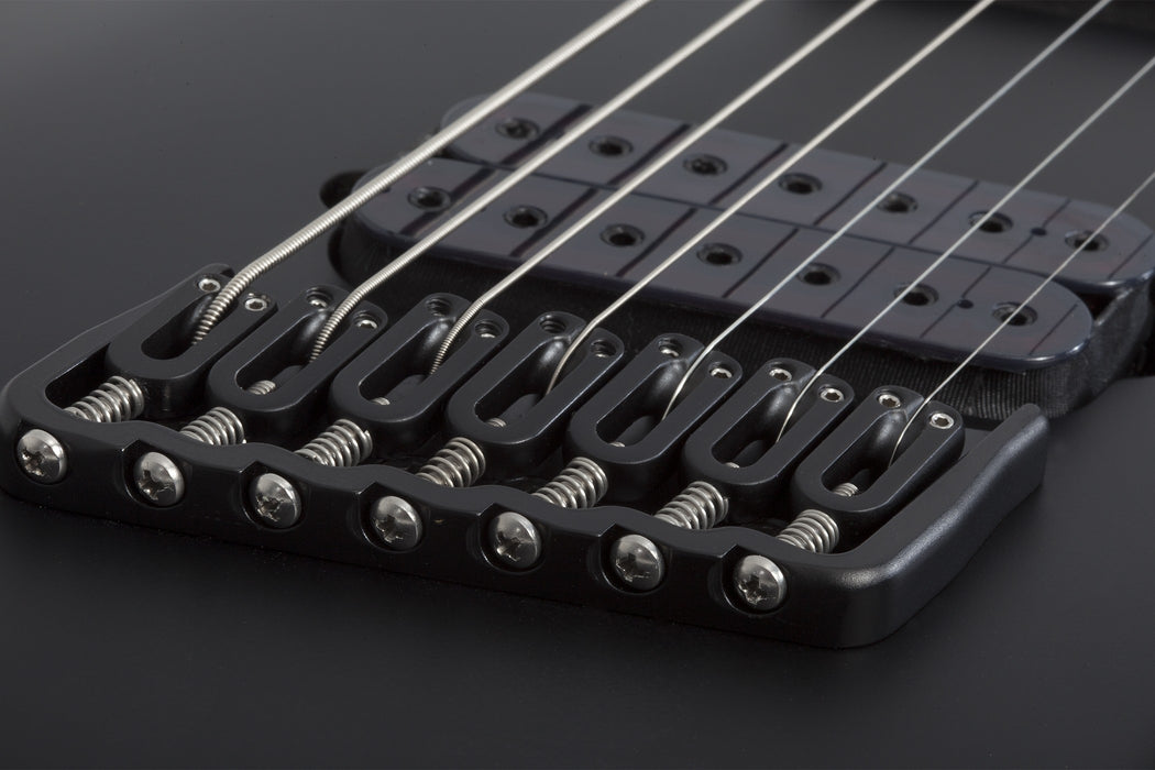 Schecter Damien-7 MS Electric Guitar - Satin Black
