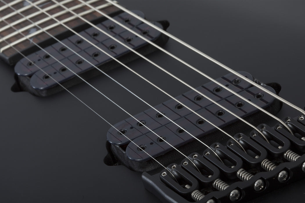 Schecter Damien-7 MS Left-Handed Electric Guitar - Satin Black