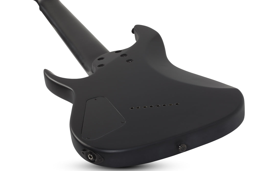 Schecter Damien-8 MS Electric Guitar - Satin Black