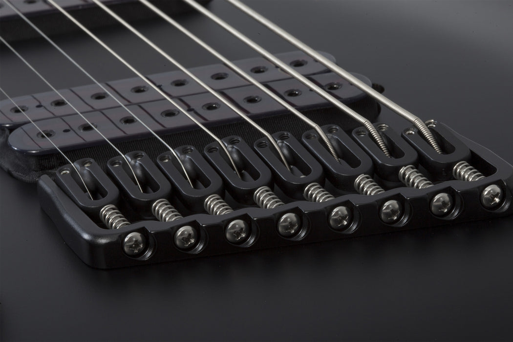 Schecter Damien-8 MS Left-Handed Electric Guitar - Satin Black