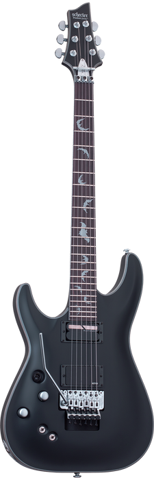 Schecter Damien Platinum-6 FR S Left-Handed Electric Guitar - Satin Black