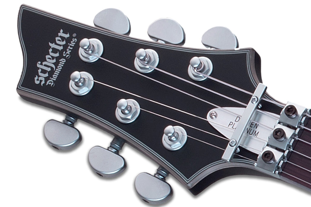 Schecter Damien Platinum-6 FR S Left-Handed Electric Guitar - Satin Black