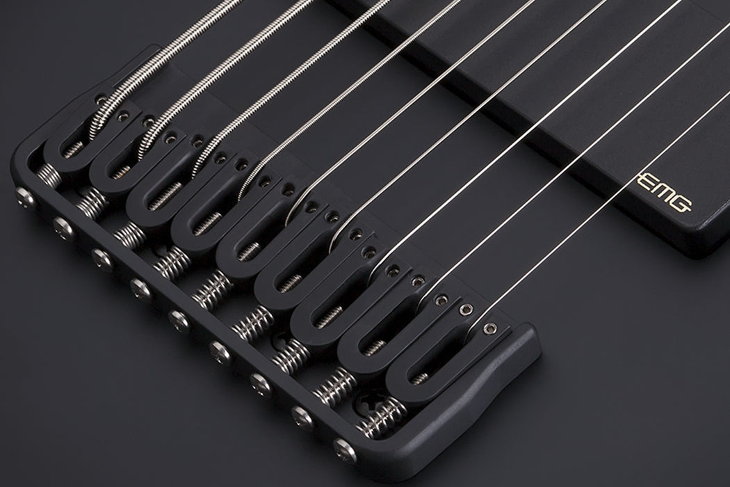Schecter Damien Platinum-9 Electric Guitar - Satin Black