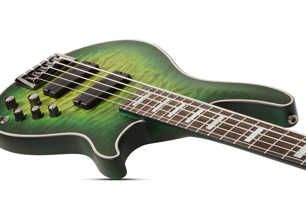 Schecter Daniel Firth HR EXT-5 Electric Bass Guitar - Cthulhu Burst Satin