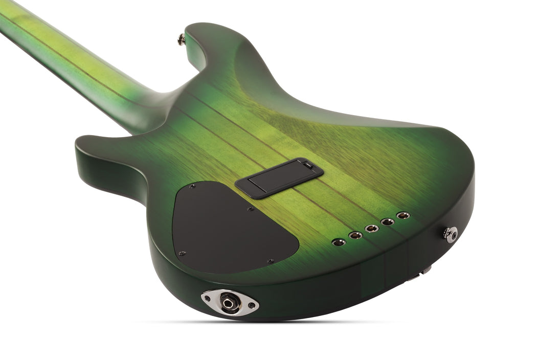 Schecter Daniel Firth HR EXT-5 Electric Bass Guitar - Cthulhu Burst Satin
