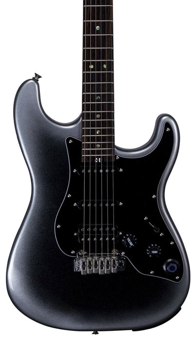 GTRS Professional P800 Intelligent Electric Guitar with Built-In Effects - Dark Silver - Music Bliss Malaysia