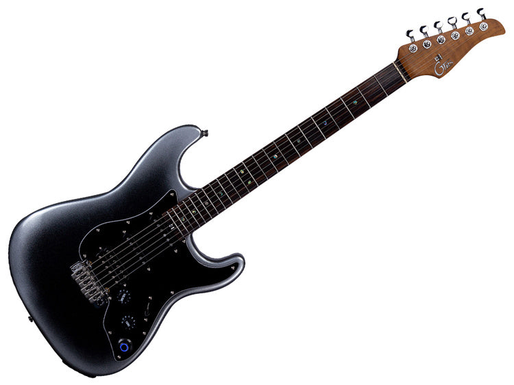 GTRS Professional P800 Intelligent Electric Guitar with Built-In Effects - Dark Silver - Music Bliss Malaysia