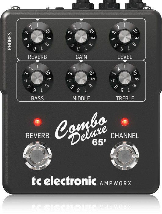 TC Electronic Ampworx Combo Deluxe '65 Preamp Pedal - Music Bliss Malaysia