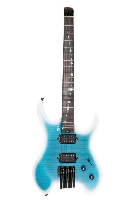 Mooer MHL100 Headless Electric Guitar - Dreamy Blue