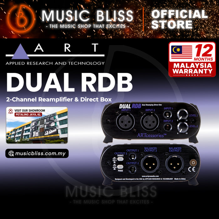 ART Dual RDB 2-channel Passive Re-Amping Device