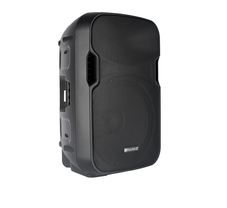 Dynamax TSL012 12'' 100W Bluetooth Portable PA System Speaker with 2 pcs 16 channel UHF handheld mic, TWS