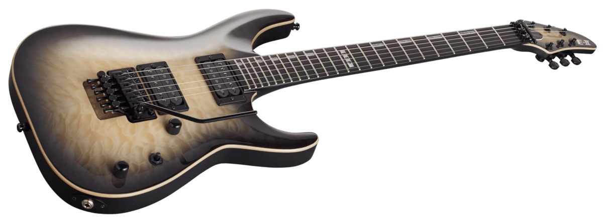 ESP Japan E-II Horizon FR QM - Black Natural Burst [MIJ]