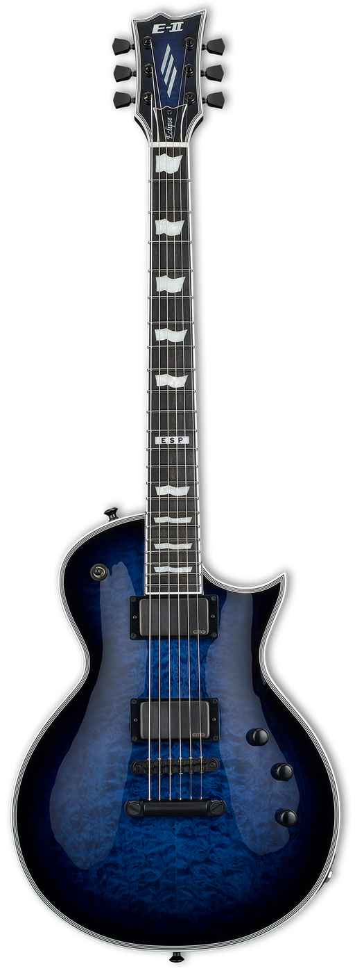 ESP Japan E-II Eclipse Electric Guitar - Reindeer Blue [MIJ] - Music Bliss Malaysia