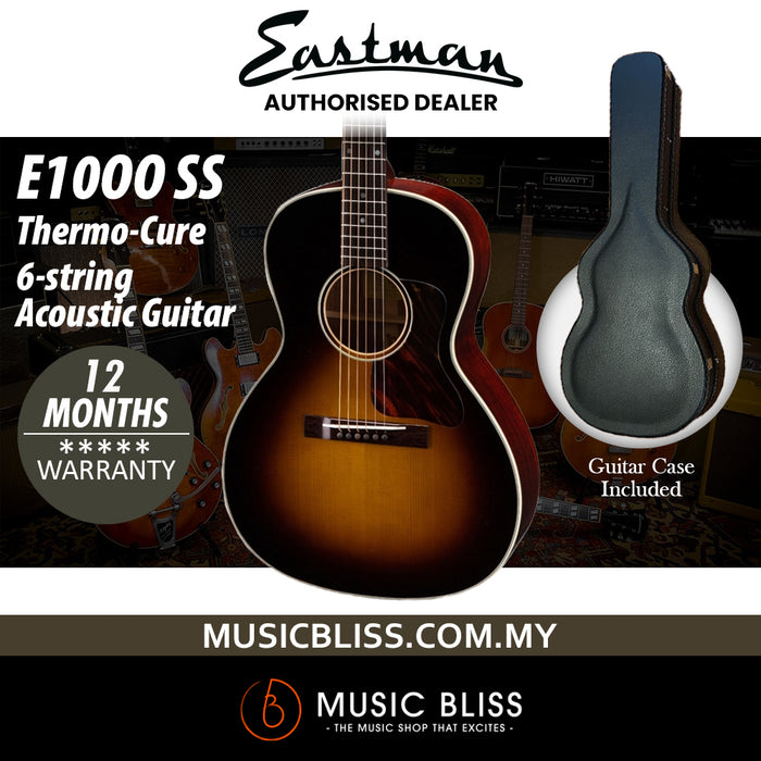Eastman Guitars E10OO Slope Shoulder OO Thermo-cured Acoustic Guitar - Sunburst