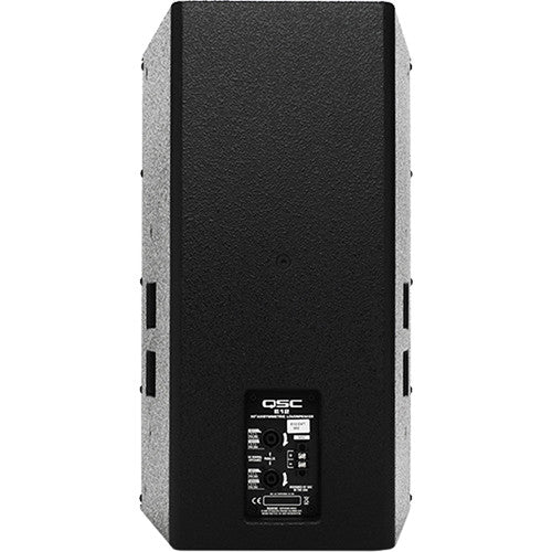 QSC E112 1600-watt 12 inch Passive Speaker - Black