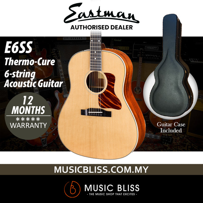 Eastman Guitars E6SS-TC Slope Shoulder Dreadnought Acoustic Guitar - Natural