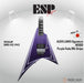 ESP Original ALEXI LAIHO Signature HEXED - Purple Fade/Blk Stripe [MIJ - Made in Japan] - Music Bliss Malaysia