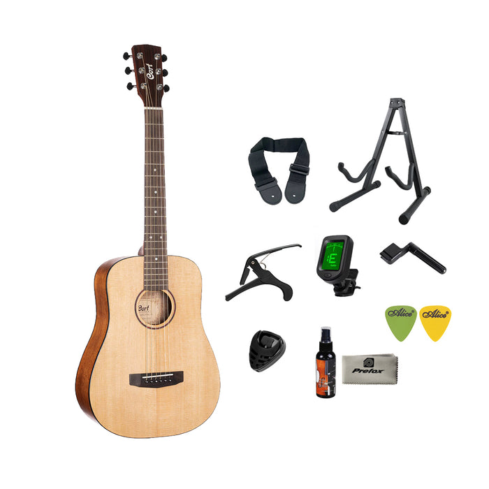 Cort Earth Mini Acoustic Guitar with Bag