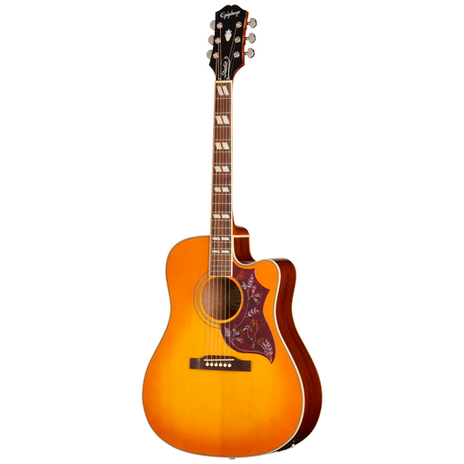 Epiphone Hummingbird Studio EC Acoustic-Electric Guitar - Heritage Cherry Sunburst