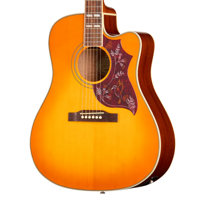 Epiphone Hummingbird Studio EC Acoustic-Electric Guitar - Heritage Cherry Sunburst