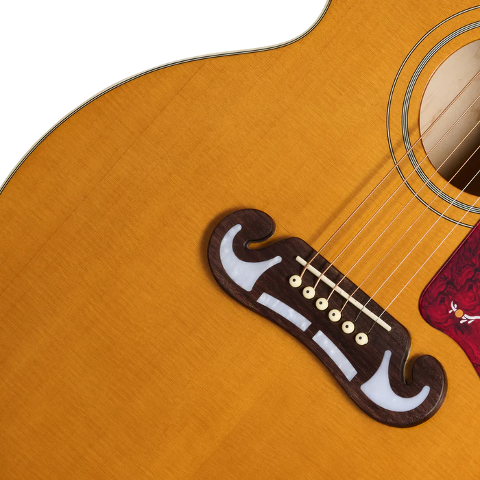 Epiphone J-200 Studio EC Acoustic-Electric Guitar - Antique Natural