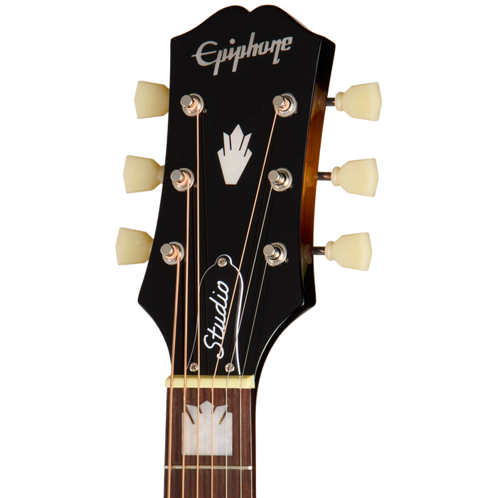 Epiphone J-200 Studio Acoustic-Electric Guitar - Vintage Sunburst