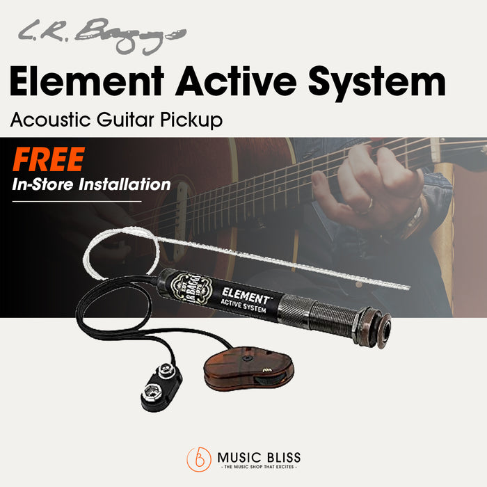 LR Baggs Element Active System Acoustic Guitar Undersaddle Pickup (Free In-Store Installation)