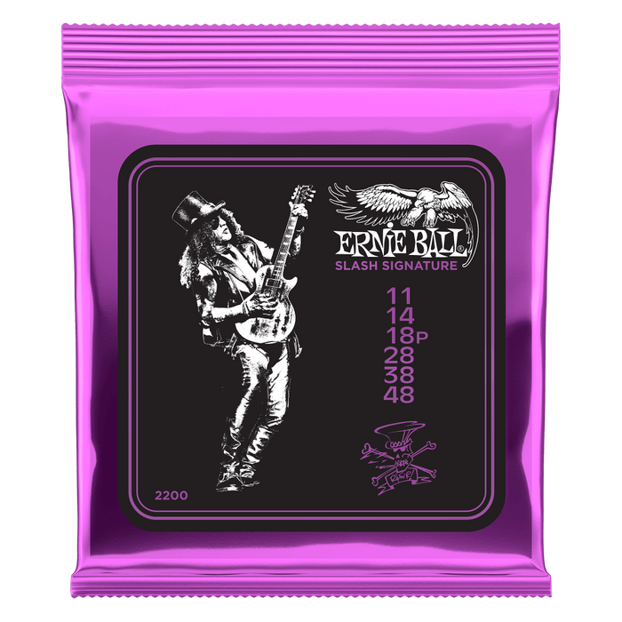 Ernie Ball 2200 Slash Signature Electric Guitar Strings - .011-.048 Power Slinky