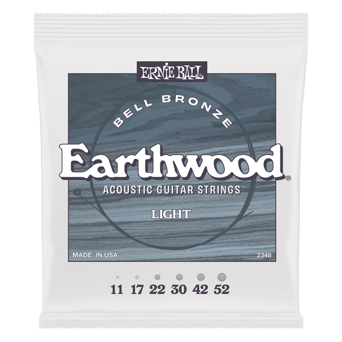 Ernie Ball EB2348 Earthwood Bell Bronze Acoustic Guitar Strings