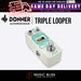 Donner Triple Looper Guitar Pedal, 90 mins Looping Time Loop Pedal with Screen, 3 Loops Looper Pedal with Unlimited Overdubs Undo/Redo - Music Bliss Malaysia