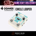 Donner Circle Looper Pedal Drum Machine, 2 in 1 Drum Looper Stereo Guitar Loop Pedals, 40 Slots 160 mins Loop with 110 Drum Grooves, Tap Tempo, Fade Out - Music Bliss Malaysia